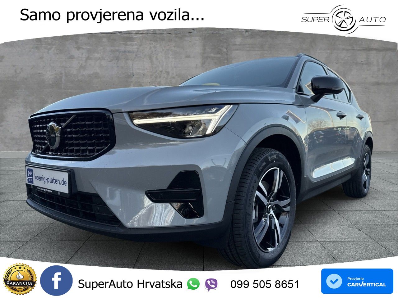 Volvo XC40 2.0 B3 163 KS Automatic LED+GR SJED+ACC