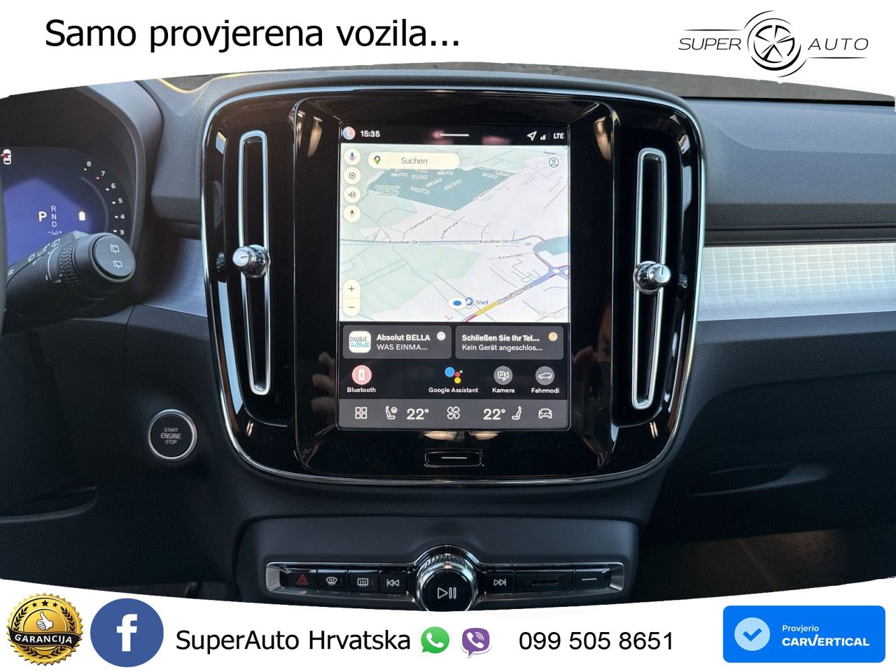 Volvo XC40 2.0 B3 163 KS Automatic LED+GR SJED+ACC