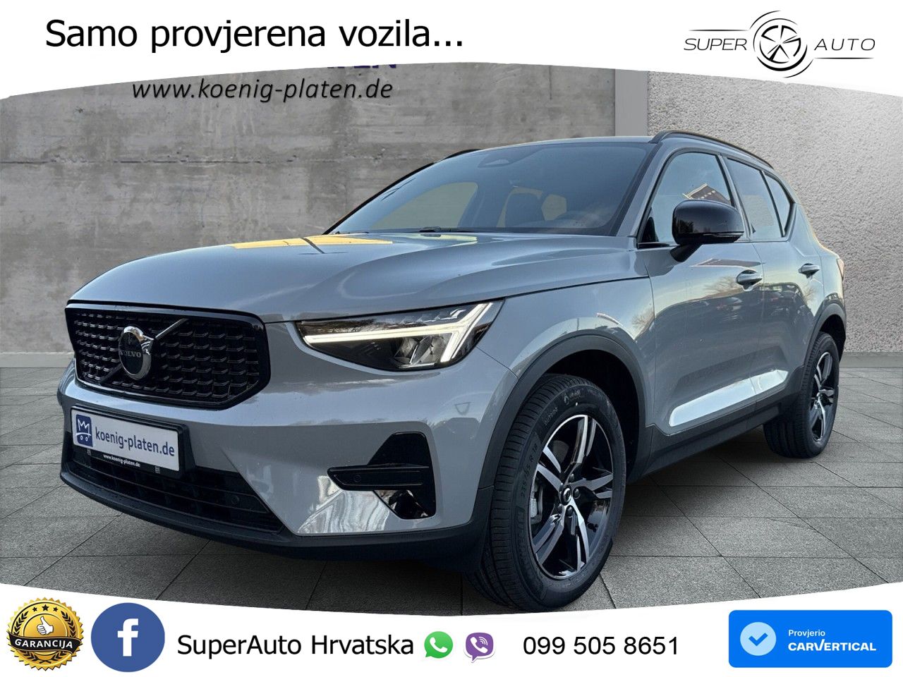 Volvo XC40 2.0 B3 163 KS Automatic LED+GR SJED+ACC