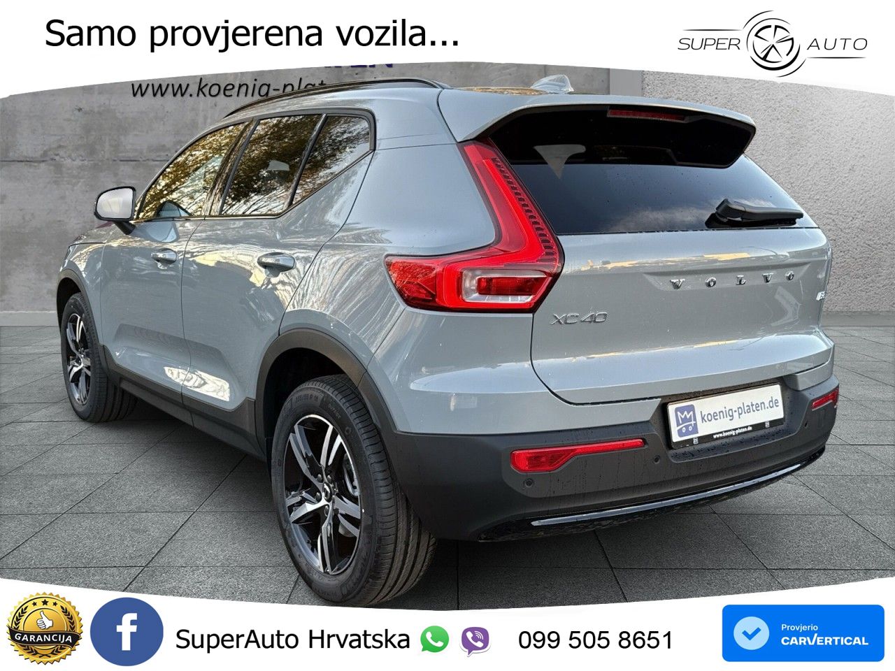 Volvo XC40 2.0 B3 163 KS Automatic LED+GR SJED+ACC