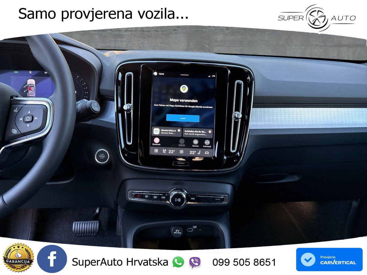 Volvo XC40 2.0 B3 163 KS Automatic LED+GR SJED+ACC