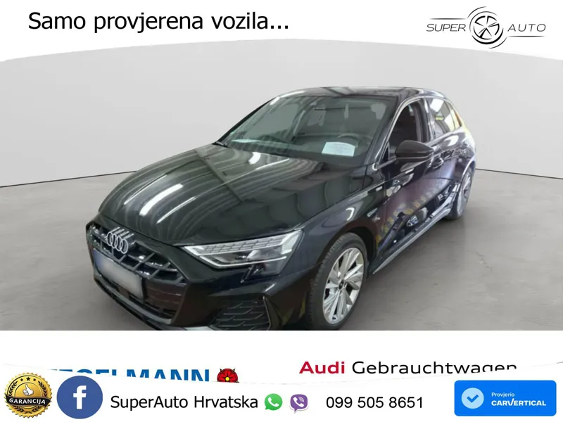 Audi A3 35 TFSI (150 KS) S tronic S line LED+GR SJED+ACC