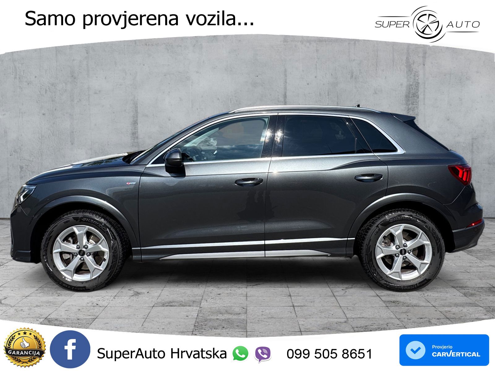 Audi Q3 45 TFSI (245 KS) quattro S tronic S line LED+GR SJED+ACC