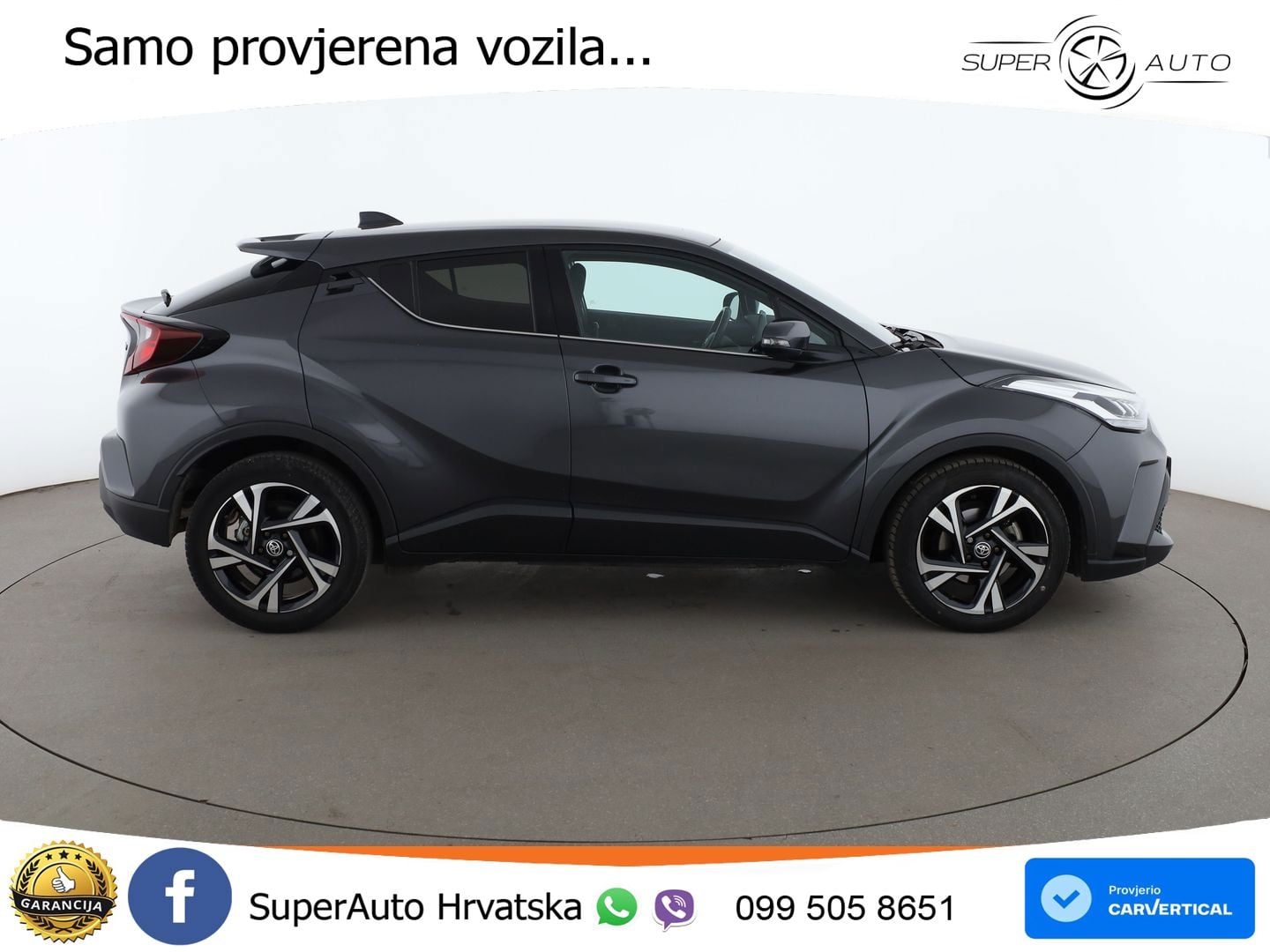 Toyota C-HR 1.8 (122 KS) Hybrid e-CVT LED+GR SJED+ACC
