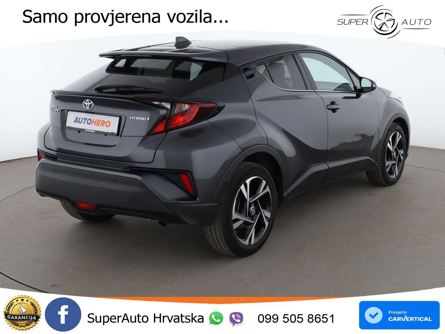 Toyota C-HR 1.8 (122 KS) Hybrid e-CVT LED+GR SJED+ACC