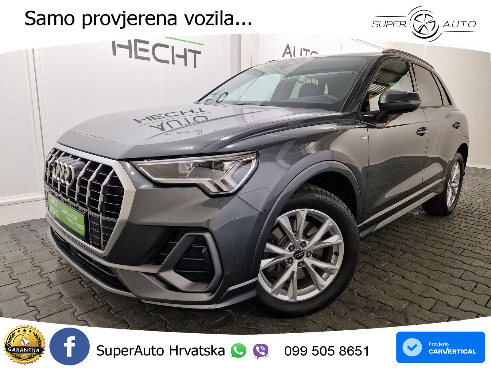 Audi Q3 40 TDI (200 KS) quattro S tronic S line LED+GR SJED+ACC