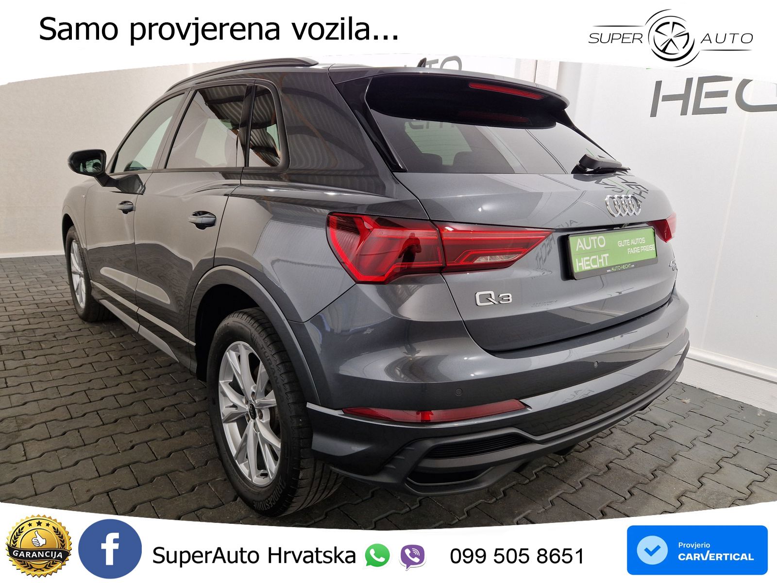 Audi Q3 40 TDI (200 KS) quattro S tronic S line LED+GR SJED+ACC