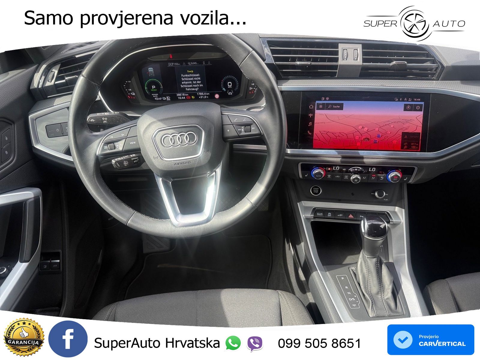 Audi Q3 45 TFSIe (245 KS) S tronic LED+GR SJED+ACC