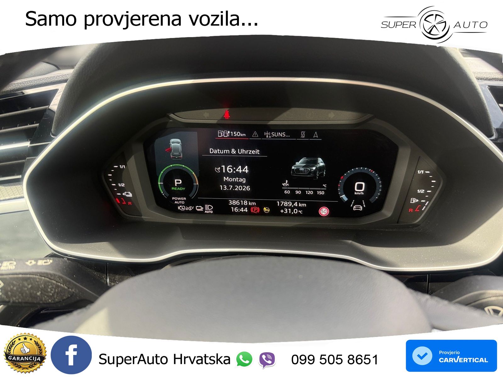 Audi Q3 45 TFSIe (245 KS) S tronic LED+GR SJED+ACC