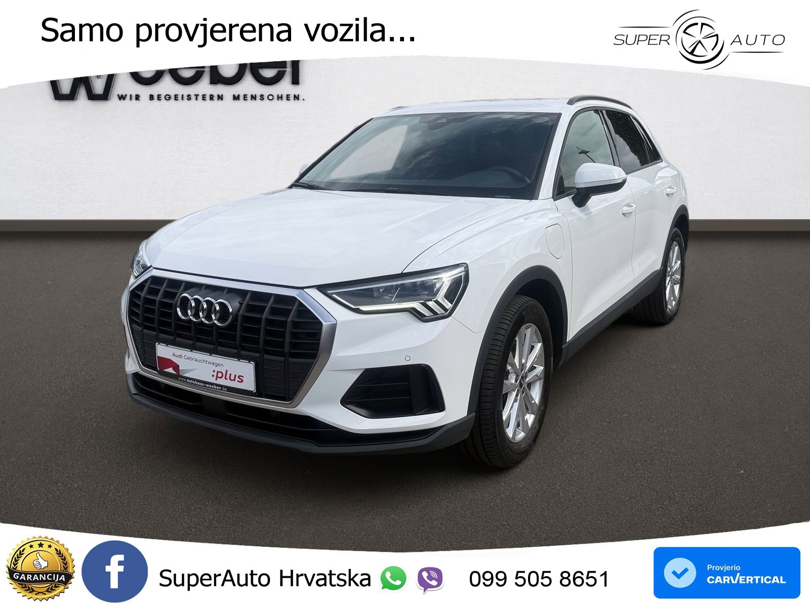 Audi Q3 45 TFSIe (245 KS) S tronic LED+GR SJED+ACC