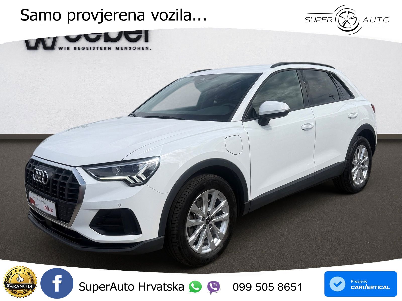 Audi Q3 45 TFSIe (245 KS) S tronic LED+GR SJED+ACC