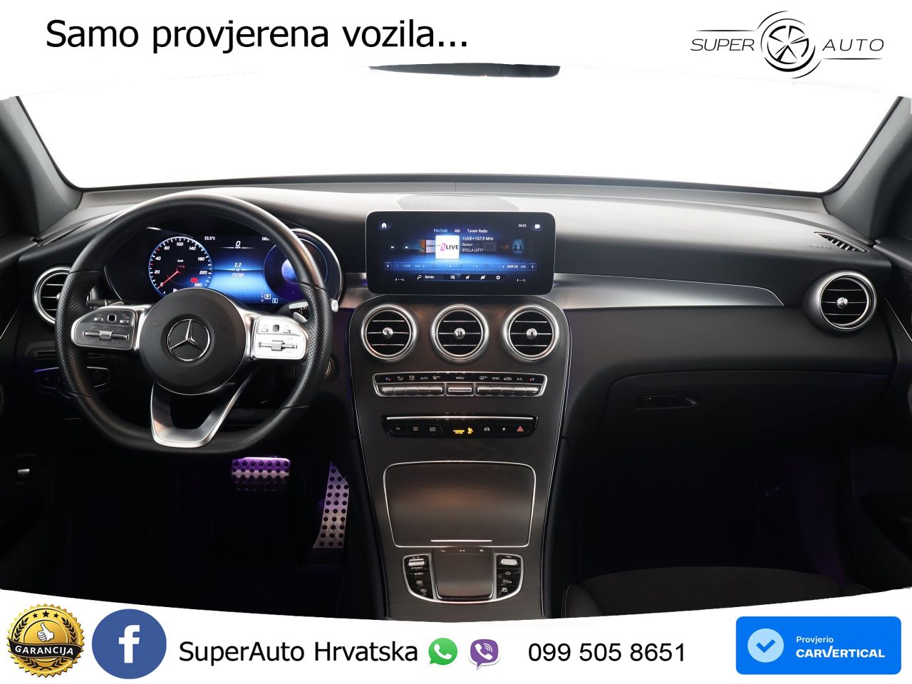Mercedes GLC 300d (245 KS) 4MATIC G-TRONIC AMG ZRAČNI+ACC+GR SJED+360