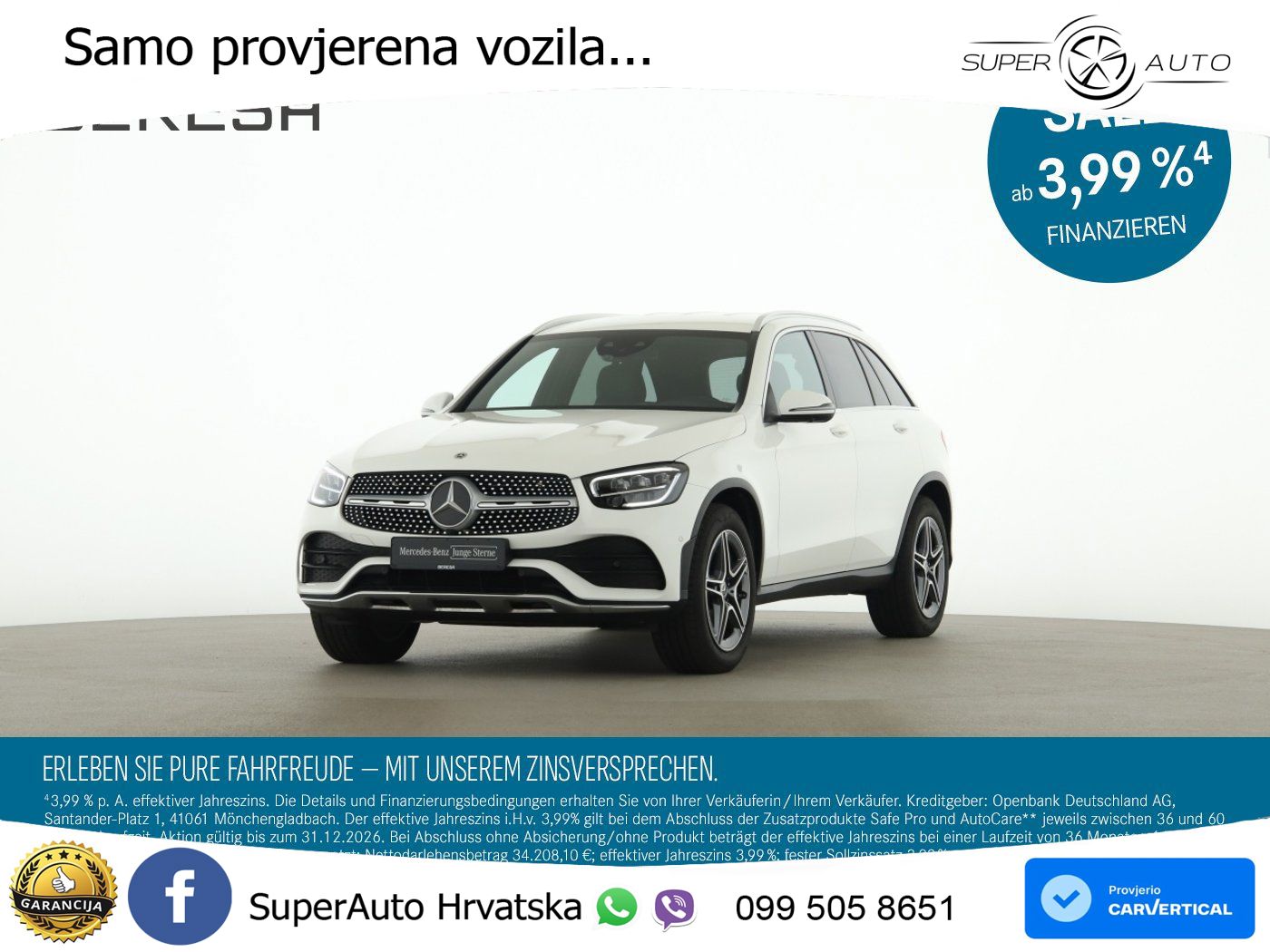 Mercedes GLC 300d (245 KS) 4MATIC G-TRONIC AMG ZRAČNI+ACC+GR SJED+360