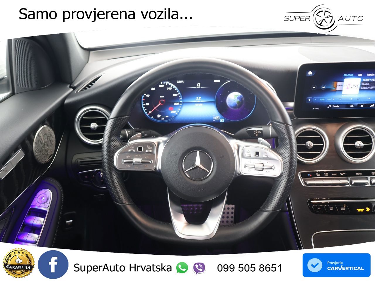 Mercedes GLC 300d (245 KS) 4MATIC G-TRONIC AMG ZRAČNI+ACC+GR SJED+360