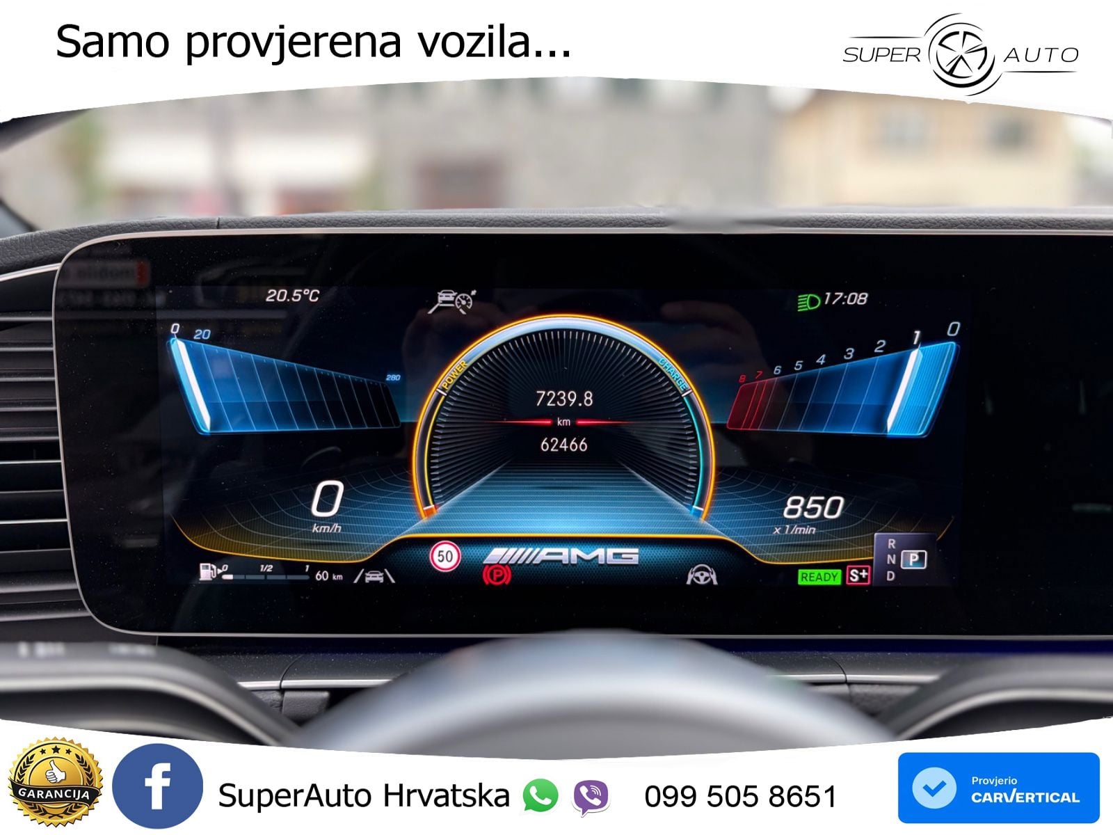 Mercedes AMG GLE Coupe 53 (435 KS) EQ Boost 4MATIC+ AMG SPEEDSHIFT TCT 9G ZRAČNI+ACC+GR SJED+360+PANO