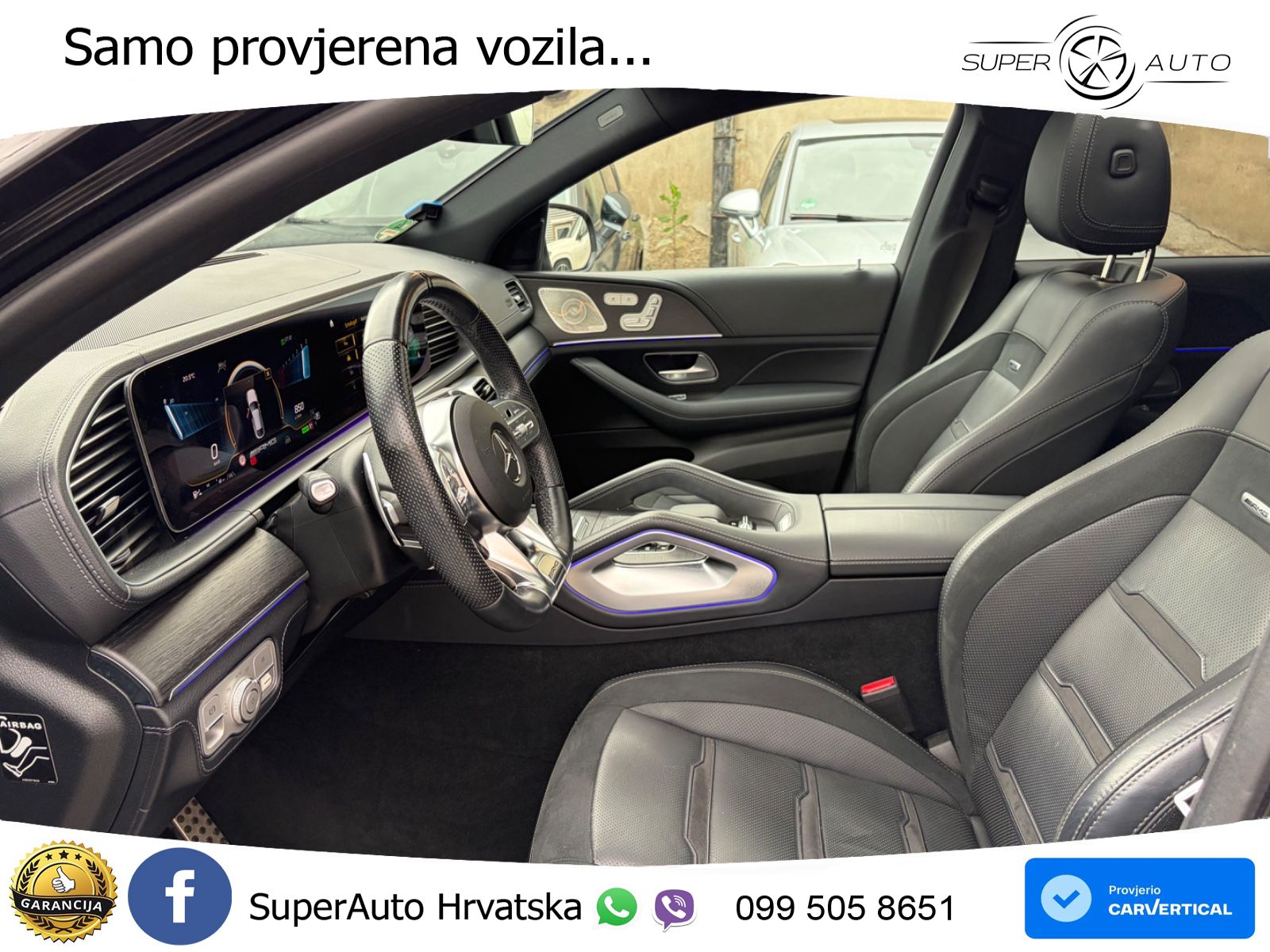 Mercedes AMG GLE Coupe 53 (435 KS) EQ Boost 4MATIC+ AMG SPEEDSHIFT TCT 9G ZRAČNI+ACC+GR SJED+360+PANO
