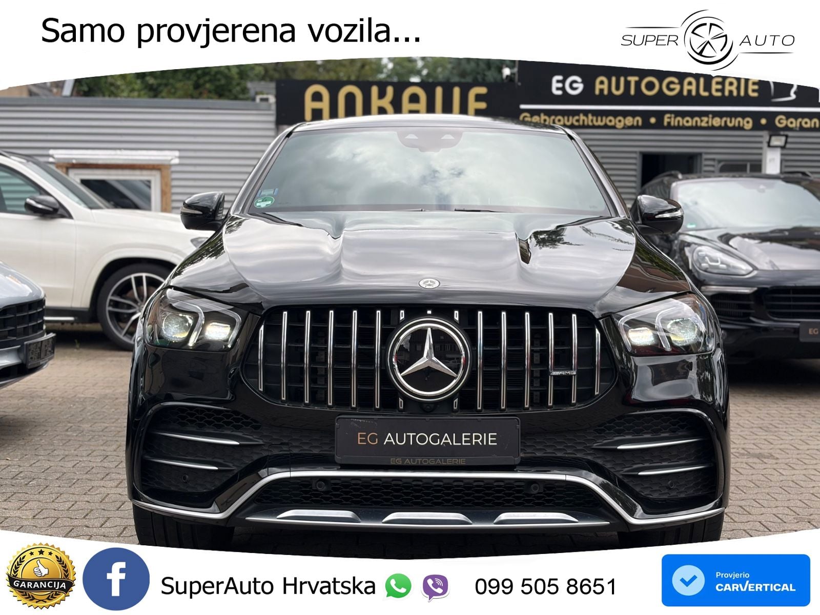 Mercedes AMG GLE Coupe 53 (435 KS) EQ Boost 4MATIC+ AMG SPEEDSHIFT TCT 9G ZRAČNI+ACC+GR SJED+360+PANO