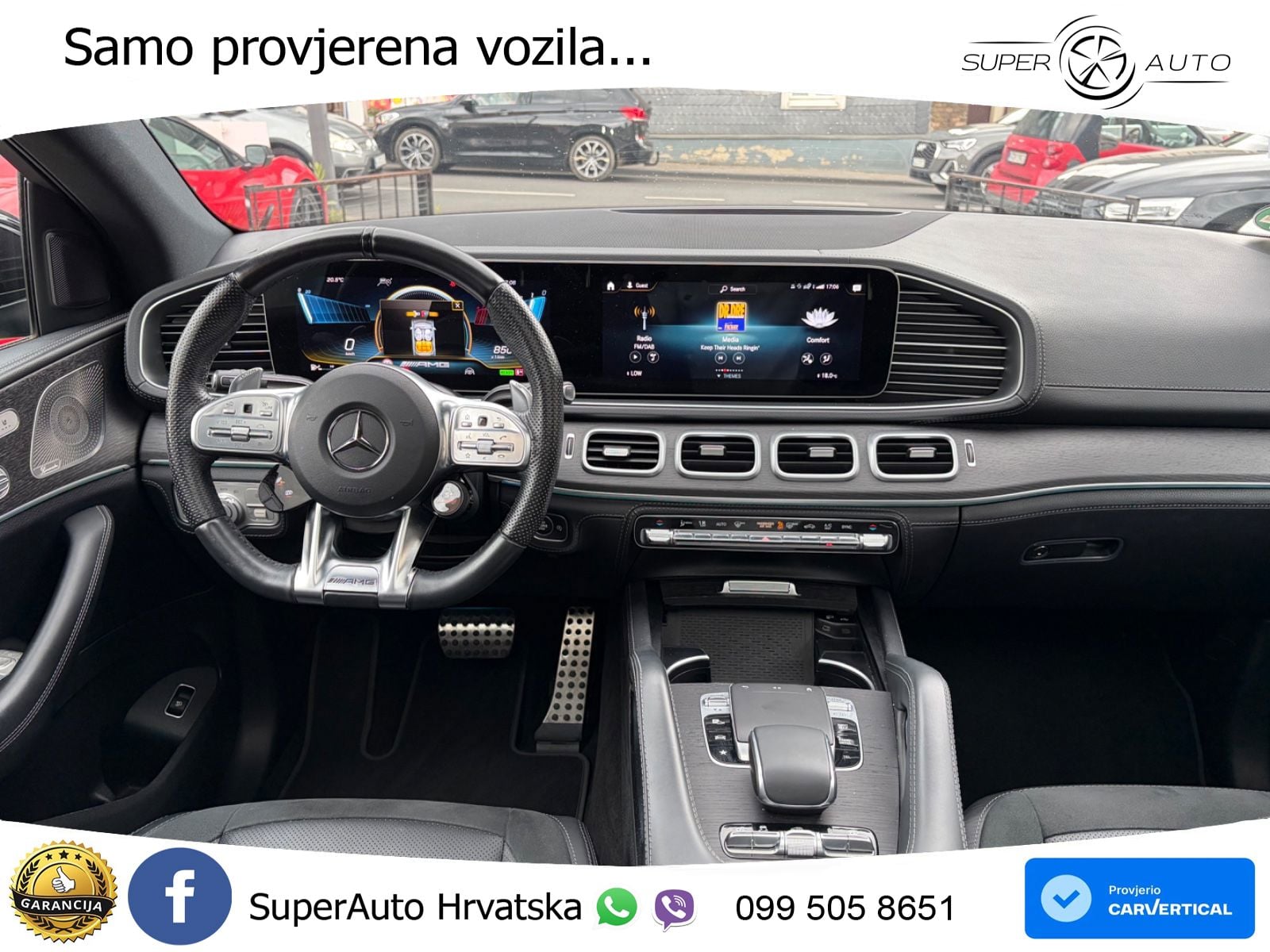 Mercedes AMG GLE Coupe 53 (435 KS) EQ Boost 4MATIC+ AMG SPEEDSHIFT TCT 9G ZRAČNI+ACC+GR SJED+360+PANO