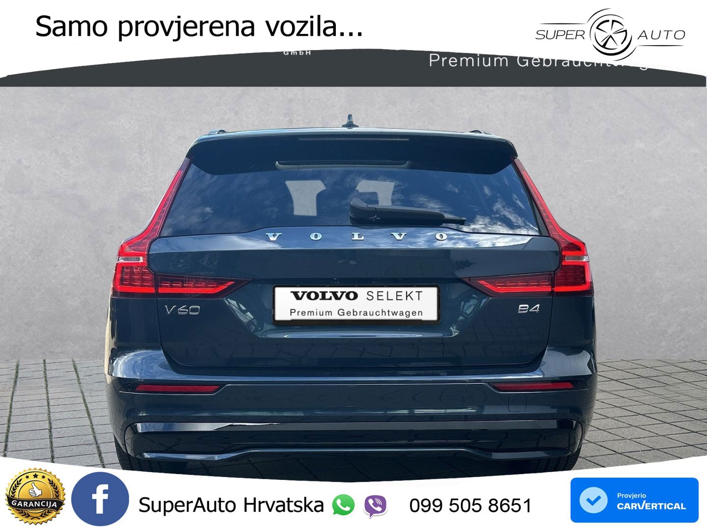 Volvo V60 2.0 B4 Benzin DCT LED+GR SJED+ACC