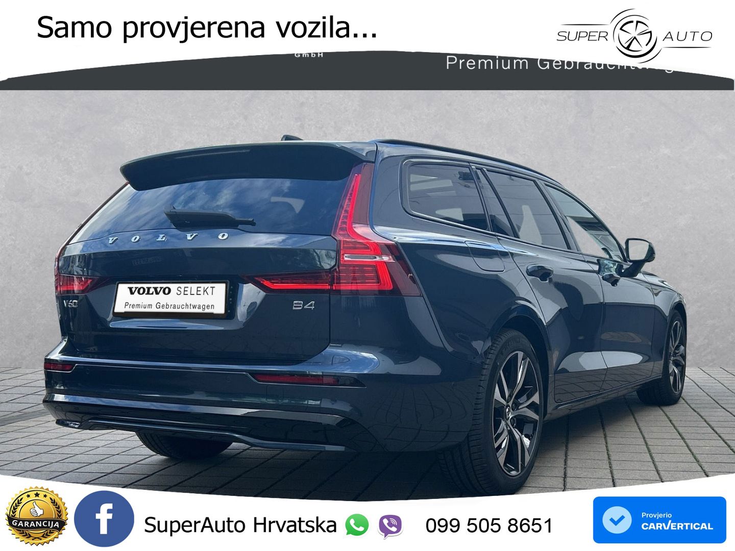 Volvo V60 2.0 B4 Benzin DCT LED+GR SJED+ACC