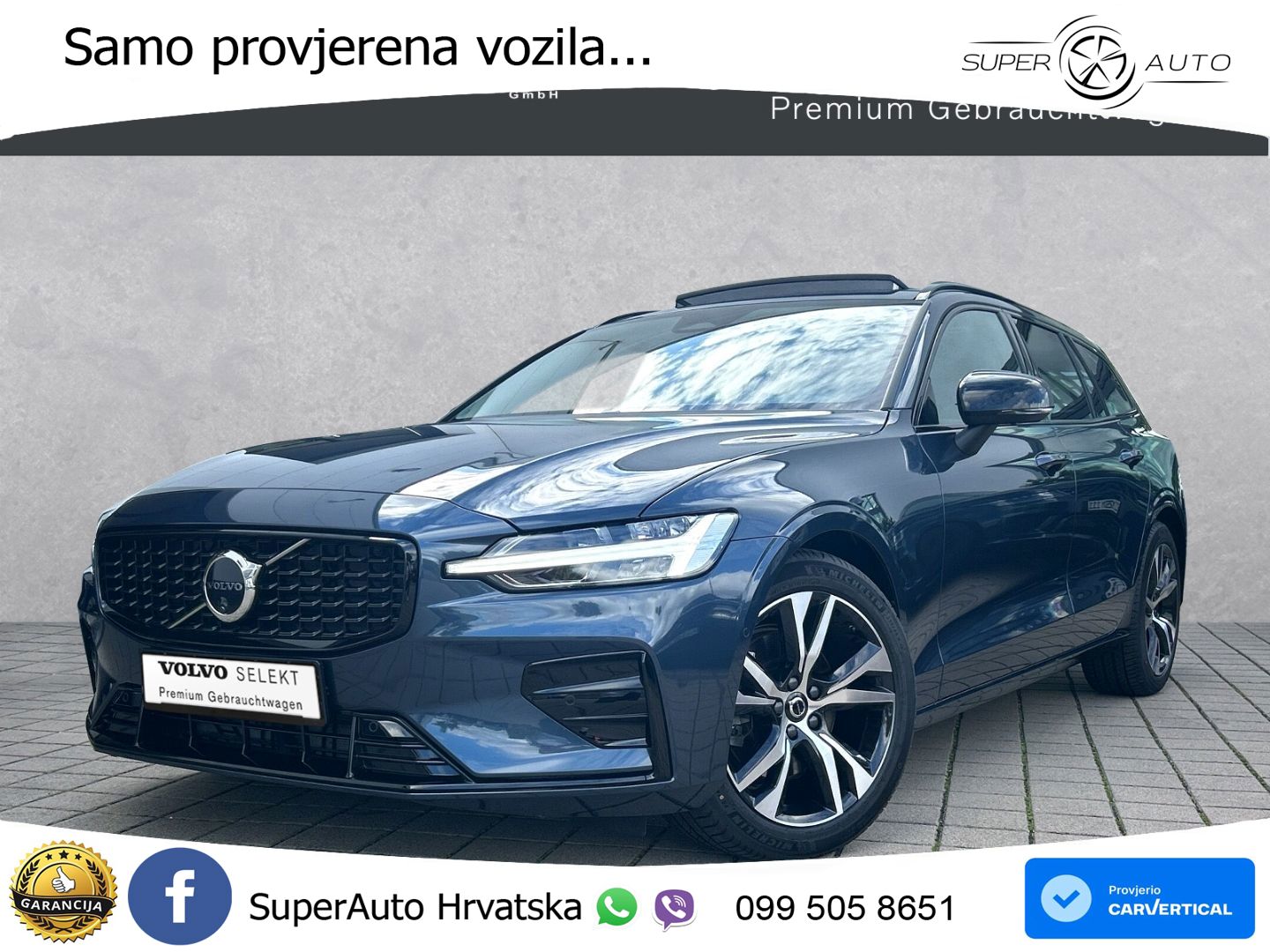 Volvo V60 2.0 B4 Benzin DCT LED+GR SJED+ACC