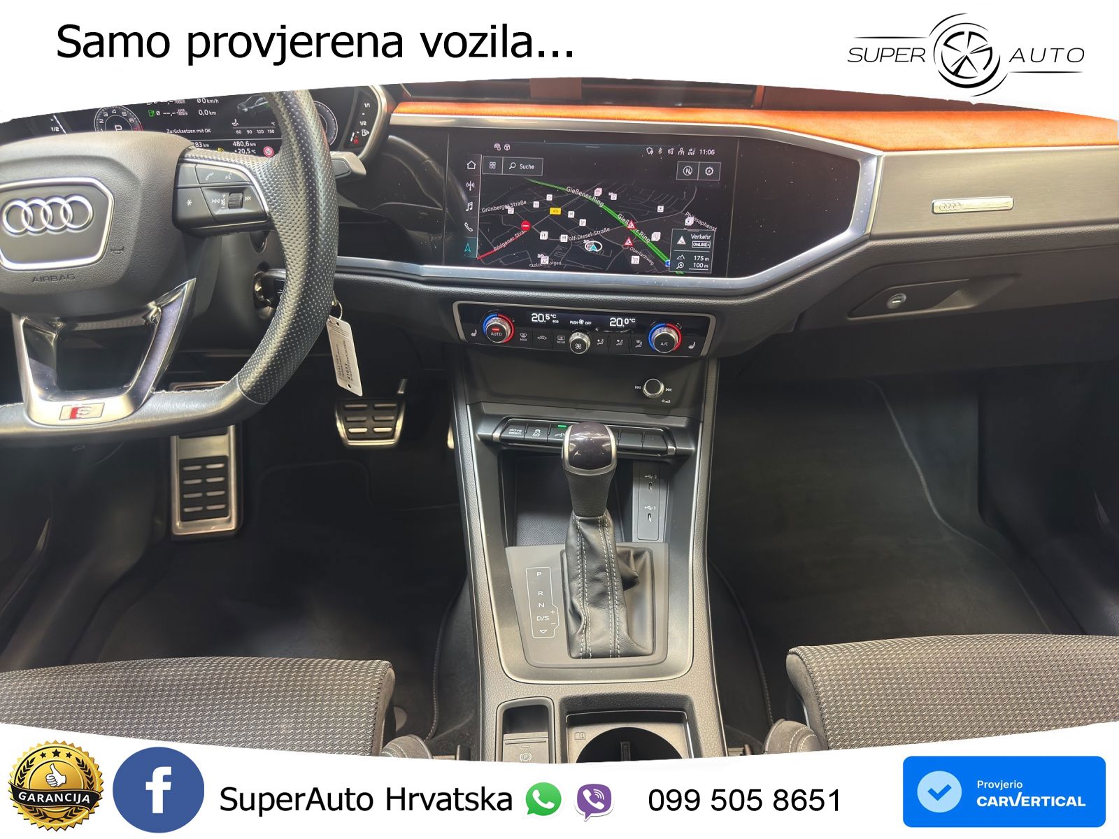 Audi Q3 45 TFSIe (245 KS) S tronic S line LED+GR SJED+ACC
