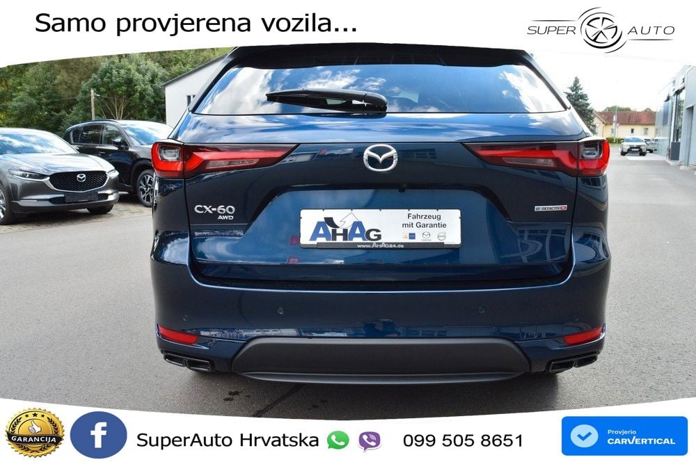 Mazda CX-60 3.3 e-Skyactiv D (254 KS) AWD Automatic LED+GR SJED+ACC