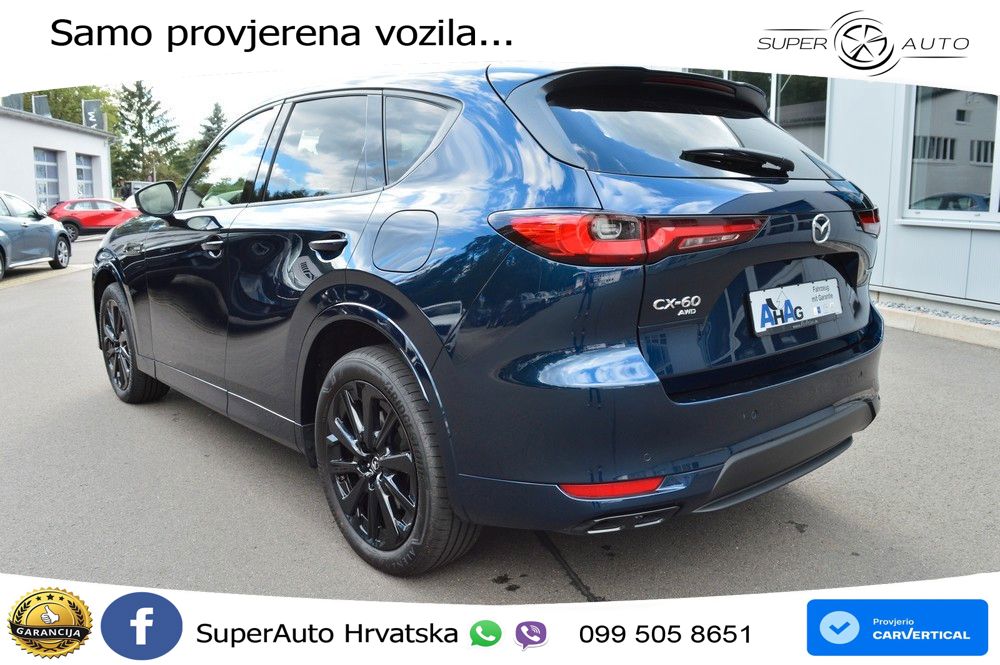 Mazda CX-60 3.3 e-Skyactiv D (254 KS) AWD Automatic LED+GR SJED+ACC