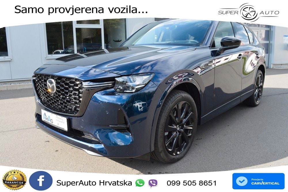 Mazda CX-60 3.3 e-Skyactiv D (254 KS) AWD Automatic LED+GR SJED+ACC