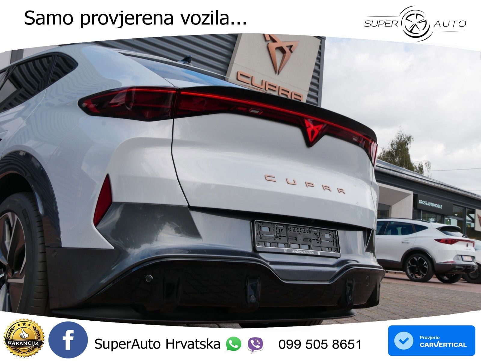 Cupra Tavascan 82 kWh (286 KS) LED+GR SJED+ACC