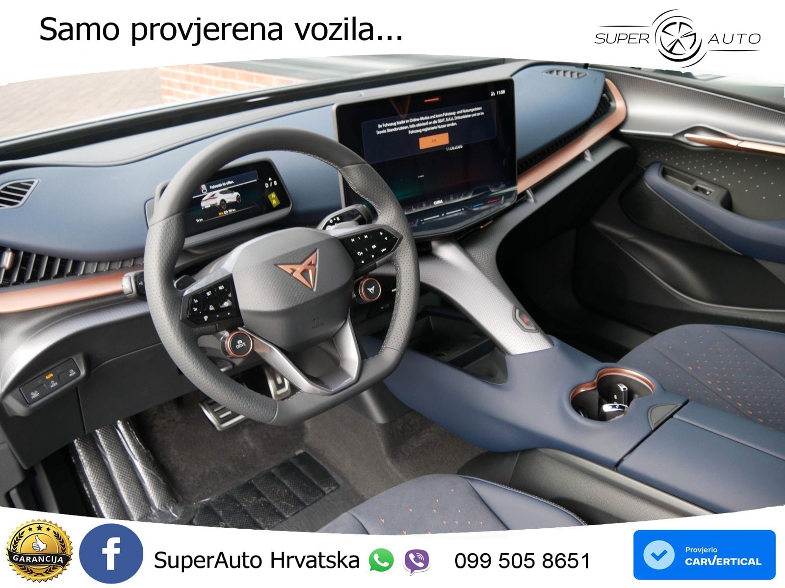 Cupra Tavascan 82 kWh (286 KS) LED+GR SJED+ACC