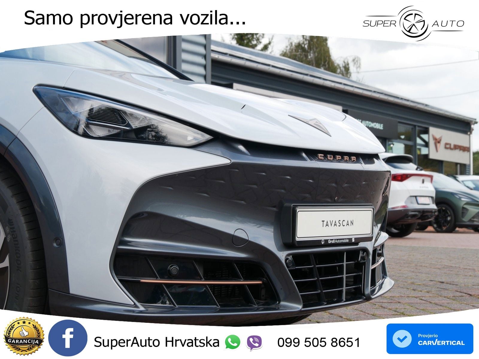 Cupra Tavascan 82 kWh (286 KS) LED+GR SJED+ACC