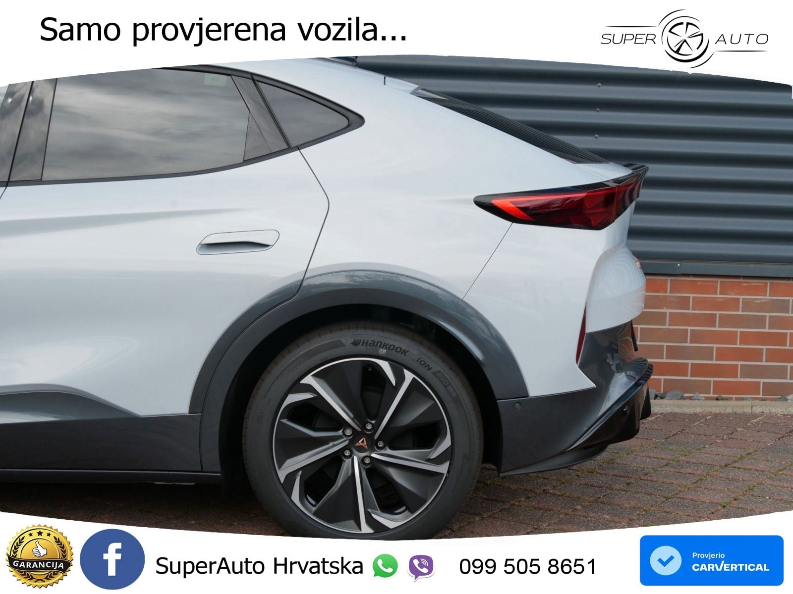 Cupra Tavascan 82 kWh (286 KS) LED+GR SJED+ACC