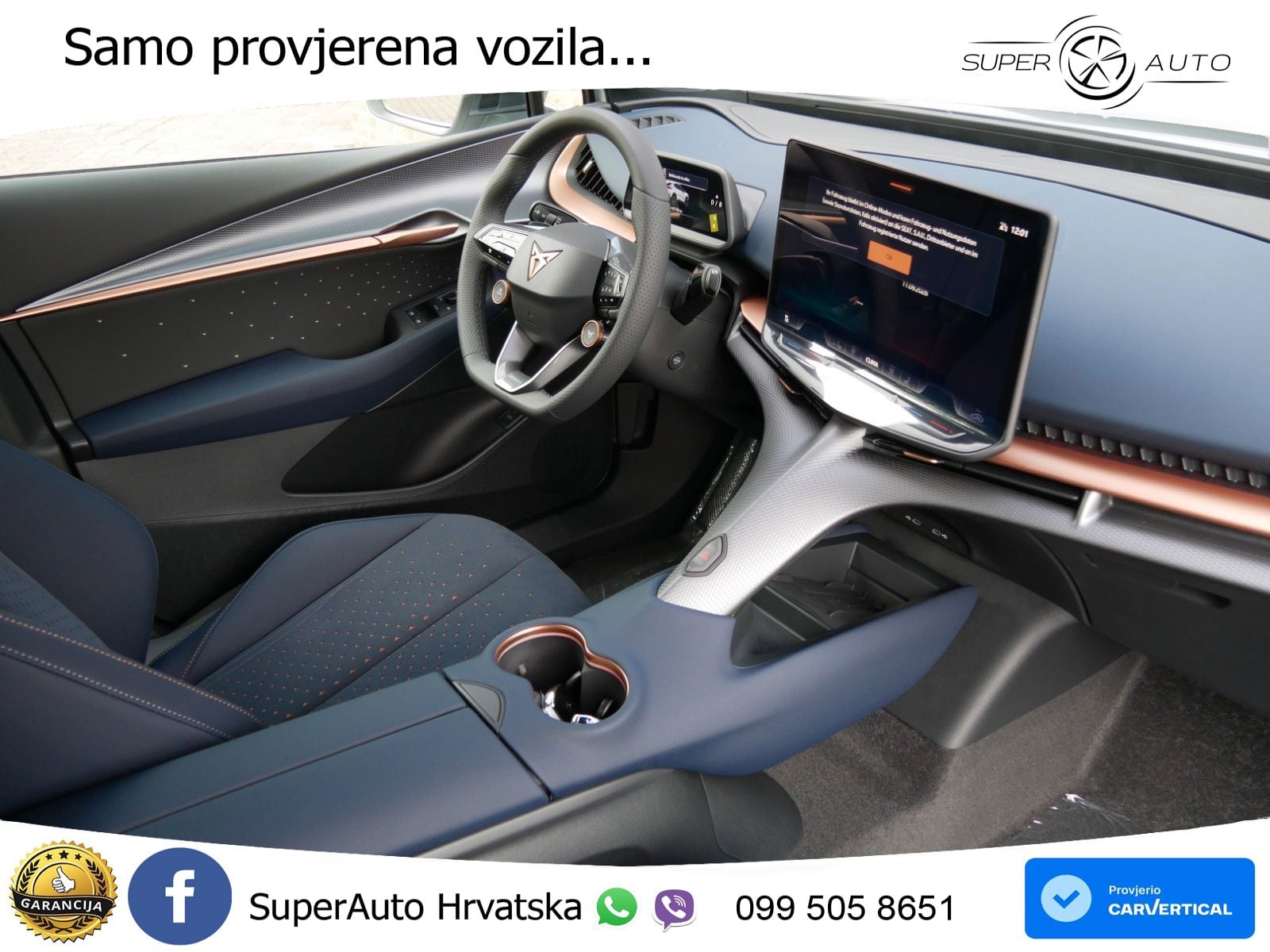 Cupra Tavascan 82 kWh (286 KS) LED+GR SJED+ACC