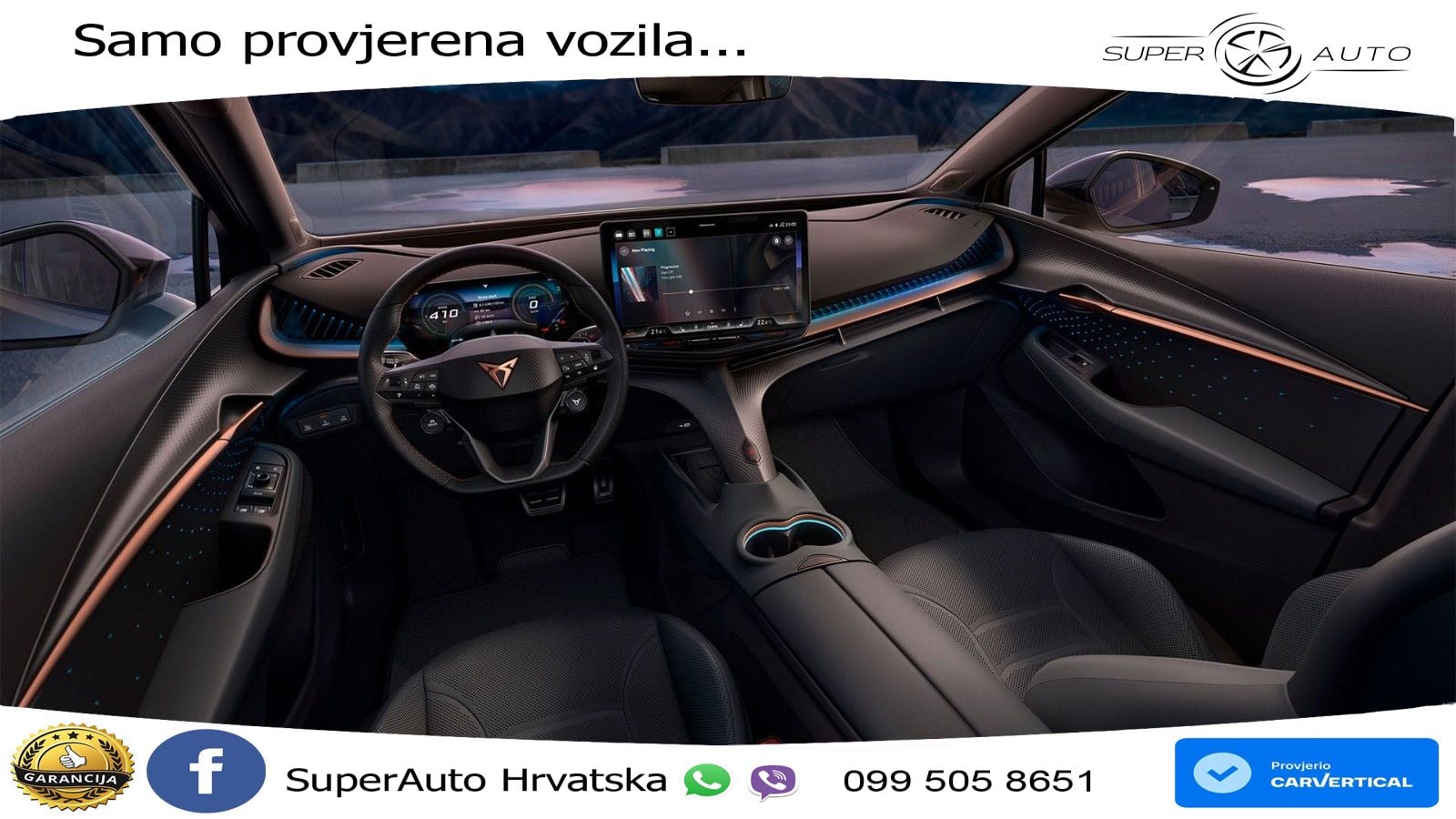 Cupra Tavascan 82 kWh (286 KS) LED+GR SJED+ACC
