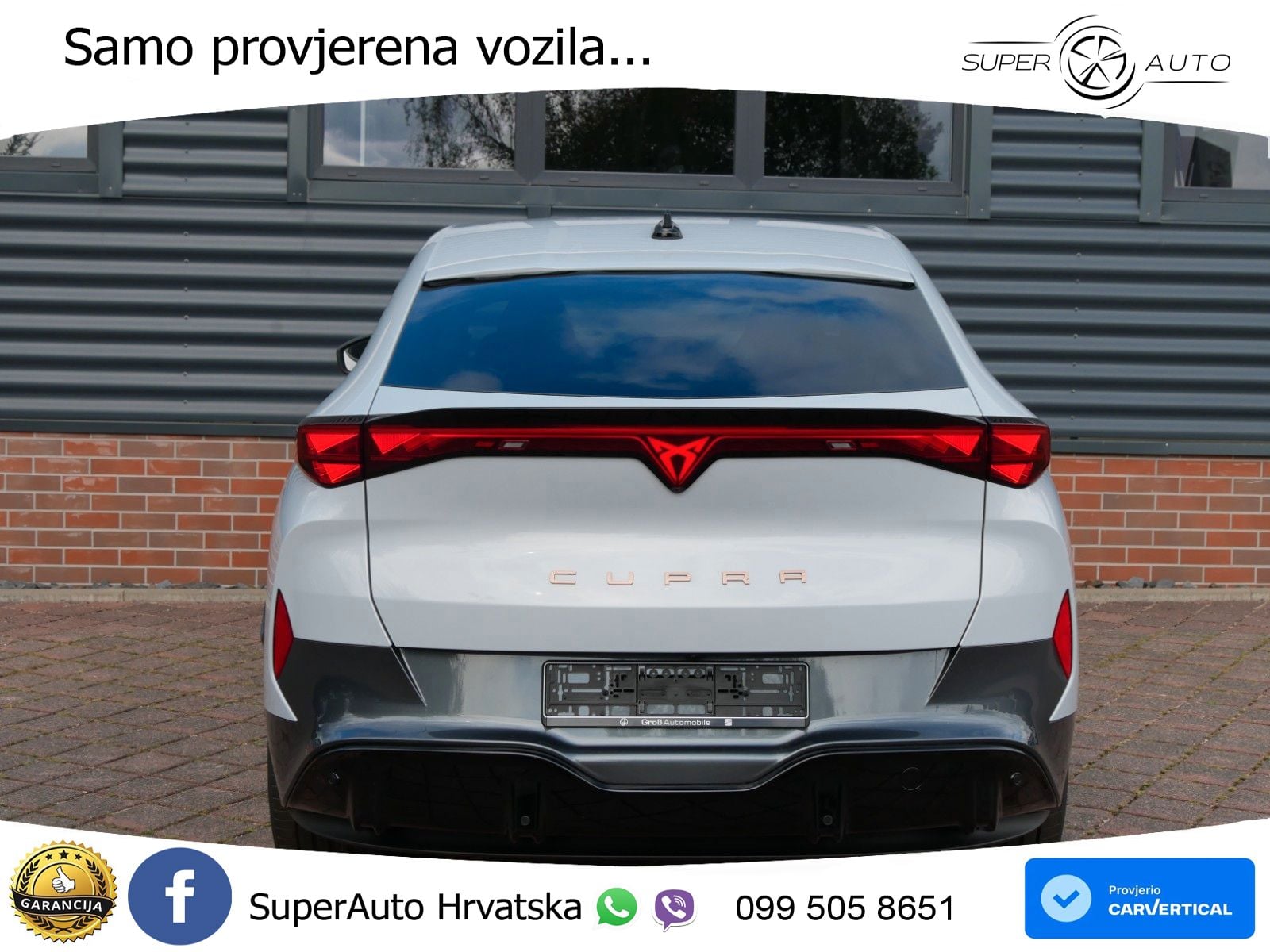 Cupra Tavascan 82 kWh (286 KS) LED+GR SJED+ACC