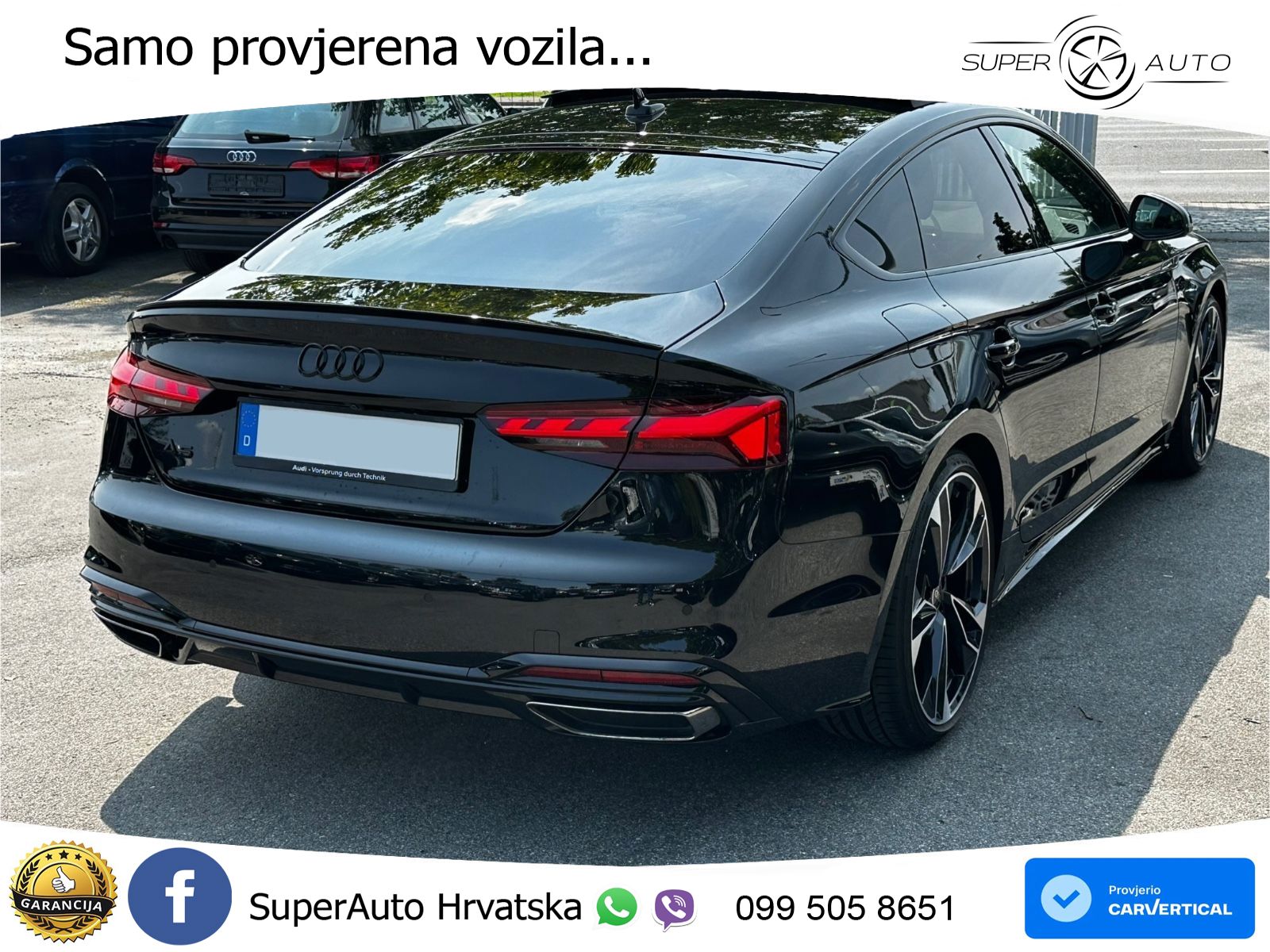 Audi A5 Sportback 40 TDI (204 KS) S tronic S line LED+GR SJED+ACC
