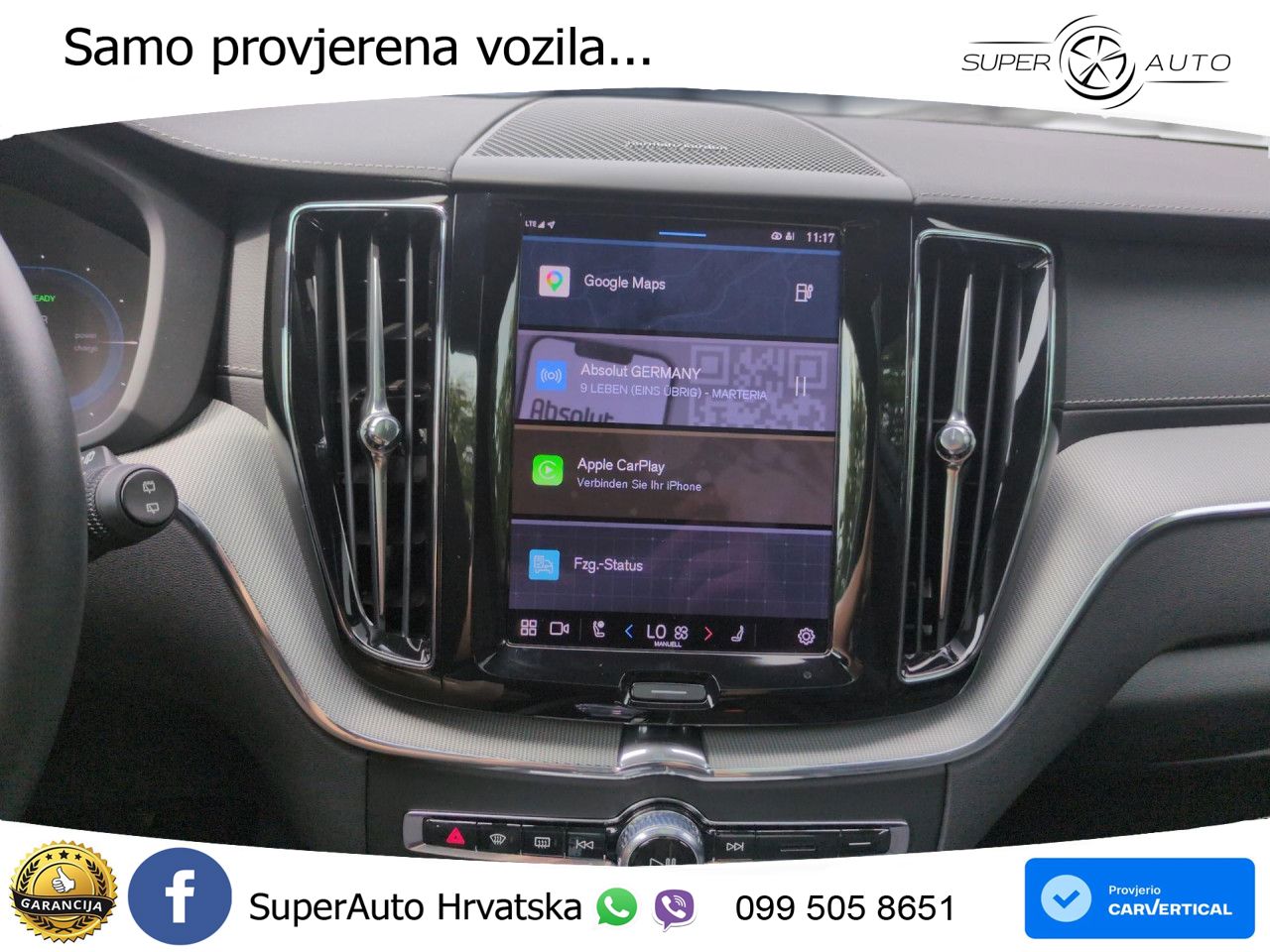 Volvo XC60 T8 AWD Geartronic LED+GR SJED+ACC