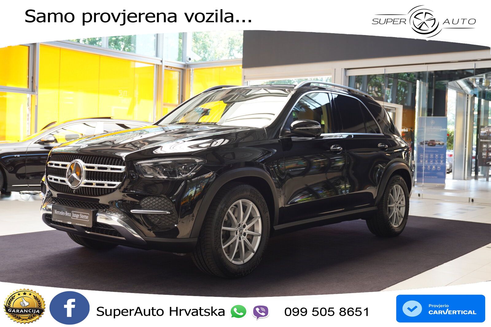 Mercedes GLE 450d (367 KS) EQ Boost 4MATIC 9G-TRONIC ZRAČNI+ACC+GR SJED+KAM