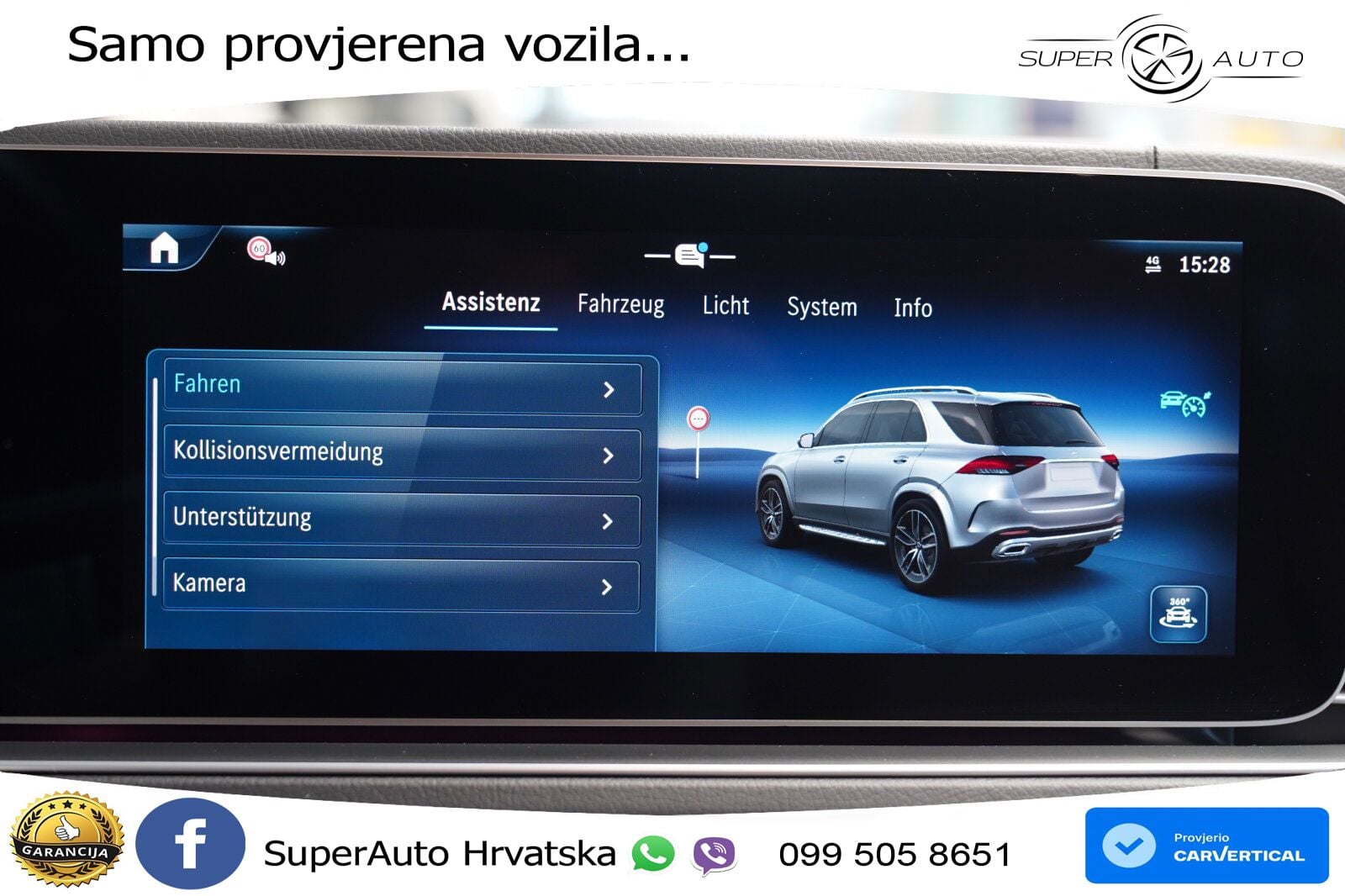 Mercedes GLE 450d (367 KS) EQ Boost 4MATIC 9G-TRONIC ZRAČNI+ACC+GR SJED+KAM