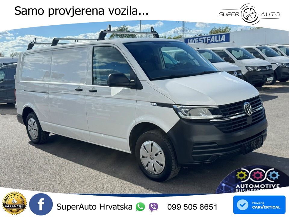 Volkswagen T6 Transporter 6.1 Kasten TDI LR DSG LED*Tempo 150 KS