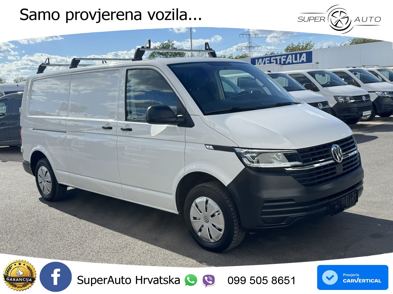 Volkswagen T6 Transporter 6.1 Kasten TDI LR DSG LED*Tempo 150 KS