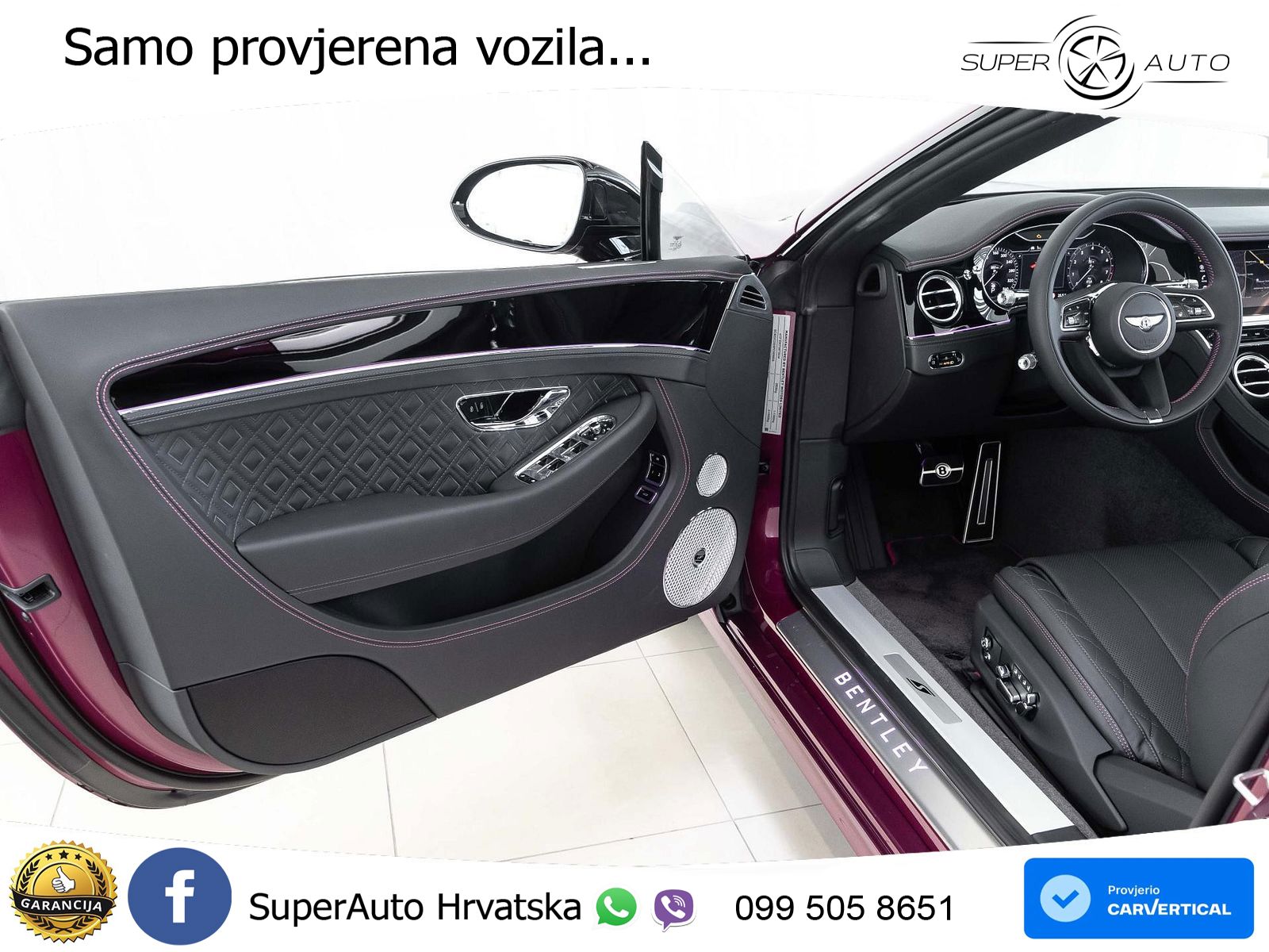 Bentley Continental GTC III 4.0 V8 (550 KS) AWD DCT ZRAČNI+ACC+GR SJED+KAM