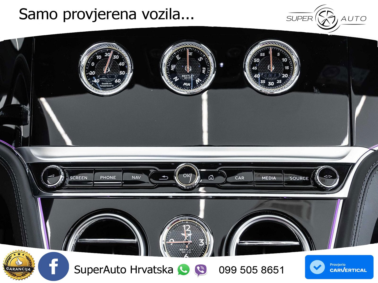 Bentley Continental GTC III 4.0 V8 (550 KS) AWD DCT ZRAČNI+ACC+GR SJED+KAM