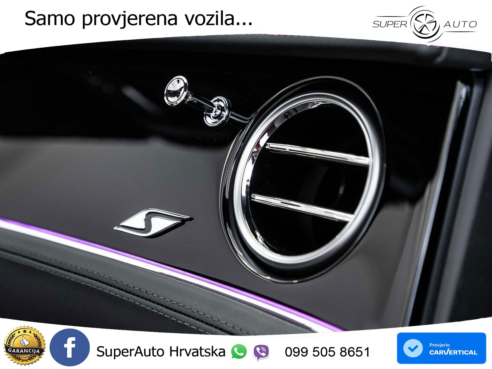 Bentley Continental GTC III 4.0 V8 (550 KS) AWD DCT ZRAČNI+ACC+GR SJED+KAM
