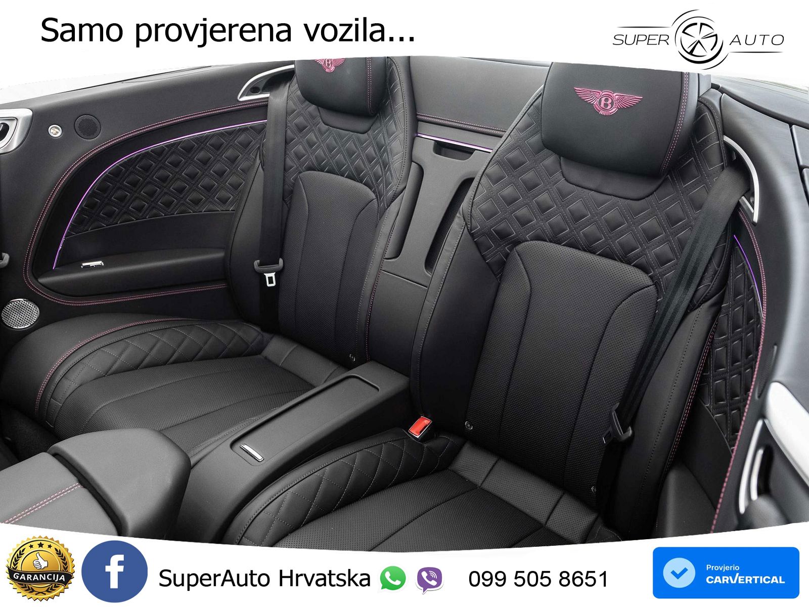 Bentley Continental GTC III 4.0 V8 (550 KS) AWD DCT ZRAČNI+ACC+GR SJED+KAM