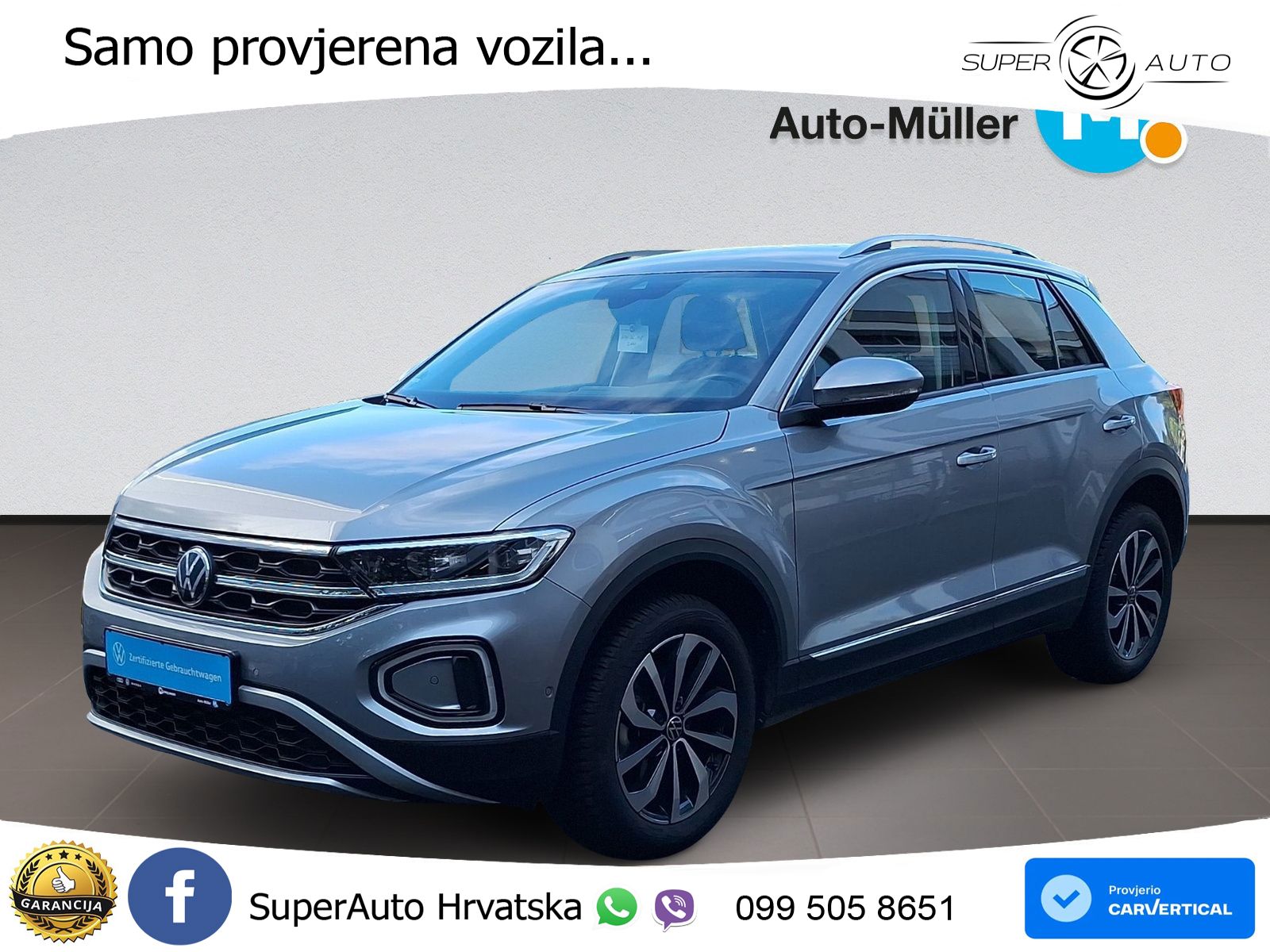 Volkswagen T-Roc I 1.5 TSI (150 KS) DSG LED+GR SJED+ACC