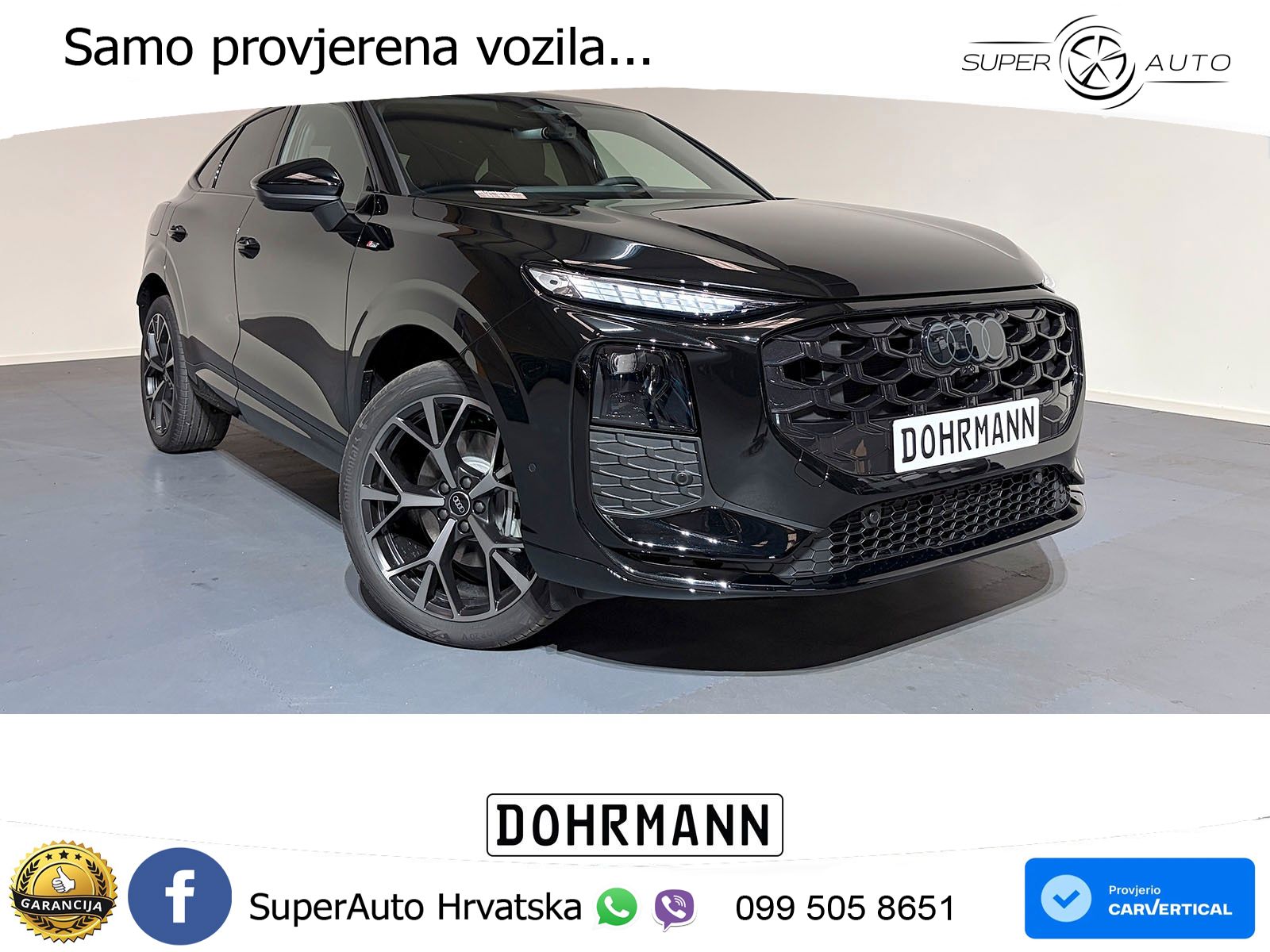 Audi Q3 Sportback 2.0 TFSI (204 KS) quattro S tronic LED+GR SJED+ACC