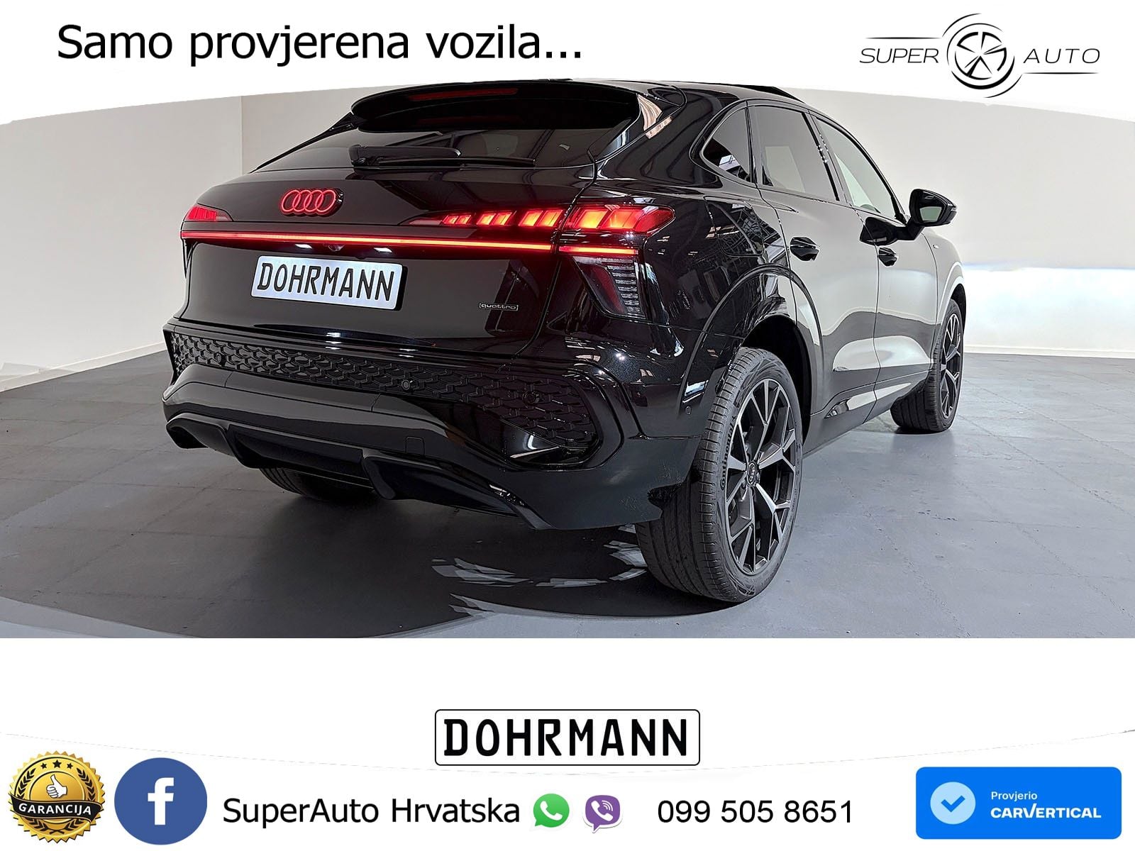 Audi Q3 Sportback 2.0 TFSI (204 KS) quattro S tronic LED+GR SJED+ACC