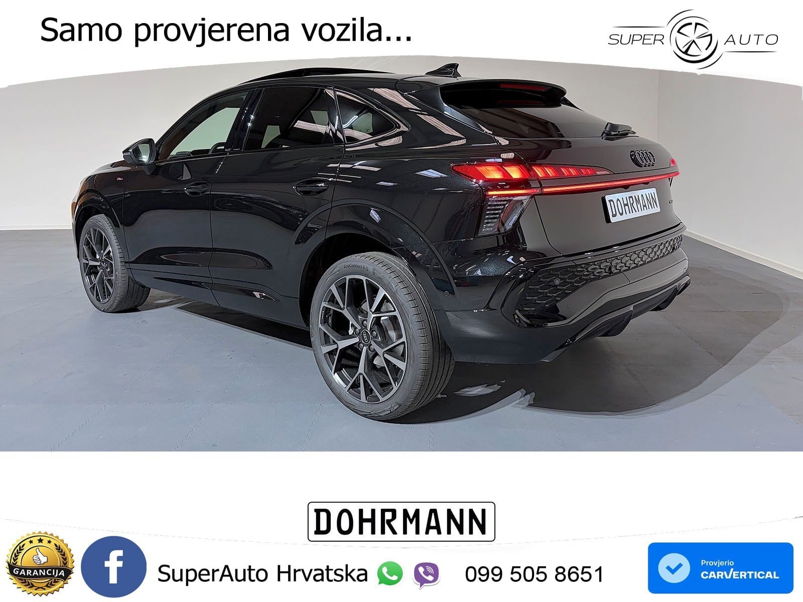 Audi Q3 Sportback 2.0 TFSI (204 KS) quattro S tronic LED+GR SJED+ACC